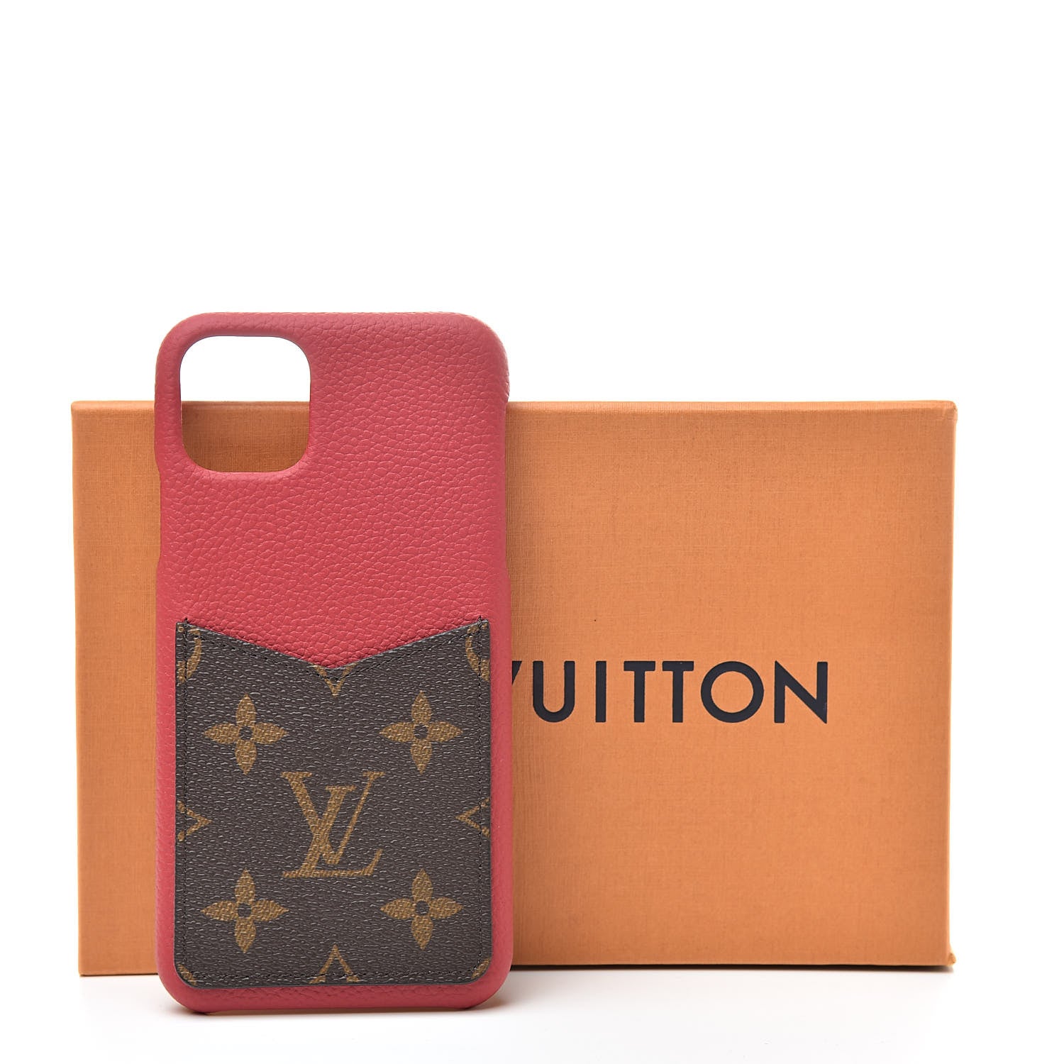 Louis Vuitton Calfskin Monogram iPhone 11 Pro Max Bumper Scarlet 9 of 9
