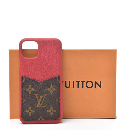 Louis Vuitton Calfskin Monogram iPhone 11 Pro Max Bumper Scarlet 9 of 9
