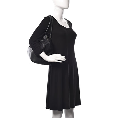 Prada Vitello Daino Tote Black 2 of 10