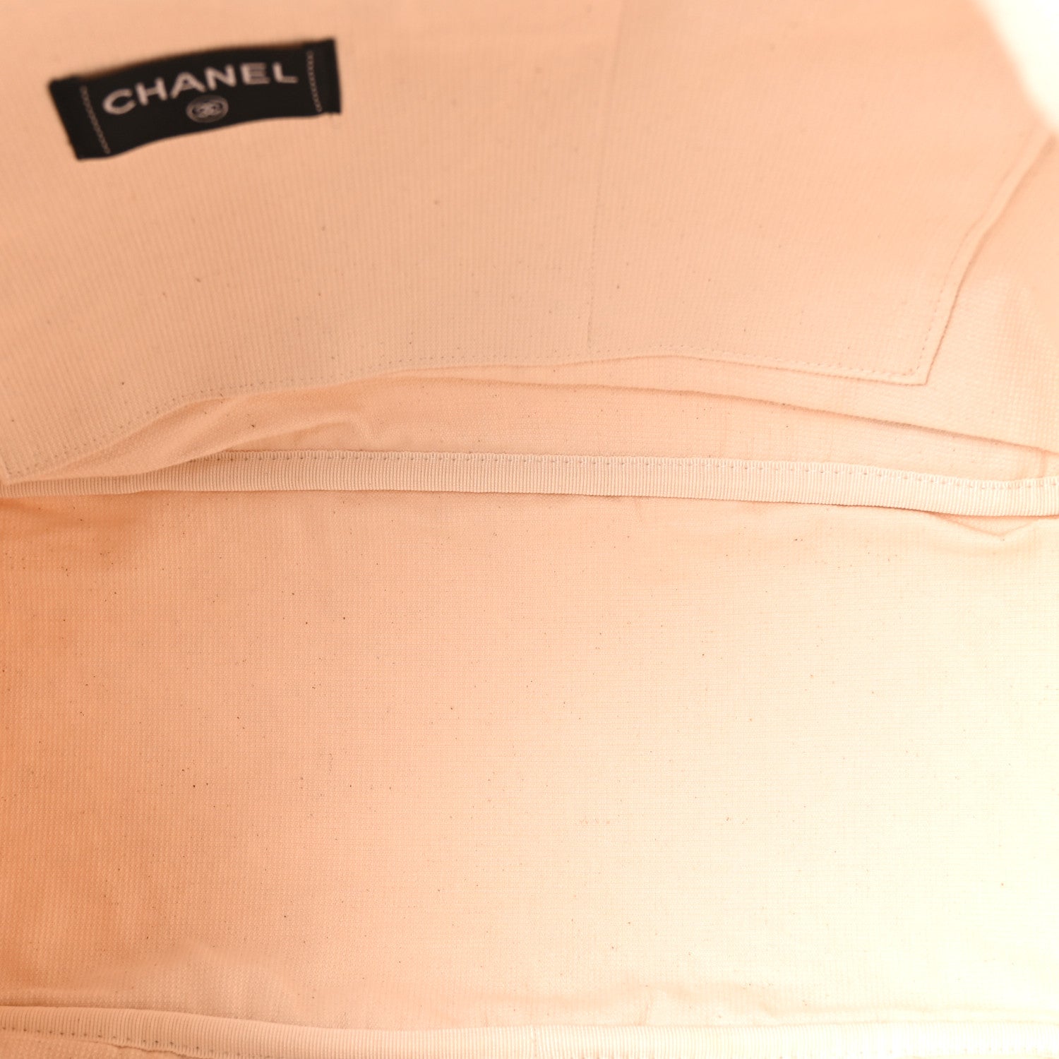 Chanel Terry Cotton CC Beach Tote Towel Set Ivory 6 of 11