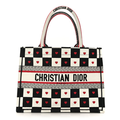 Christian Dior Canvas Embroidered Medium Book Tote Multicolor 1 of 9