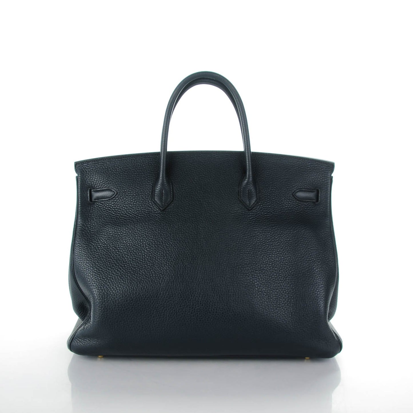 Taurillon Clemence Birkin 40 Bleu Obscur