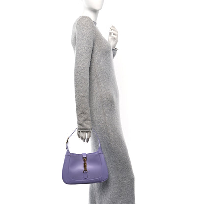 Gucci Boarded Dyana Lux Calfskin Small Jackie 1961 Hobo Lapis 2 of 10