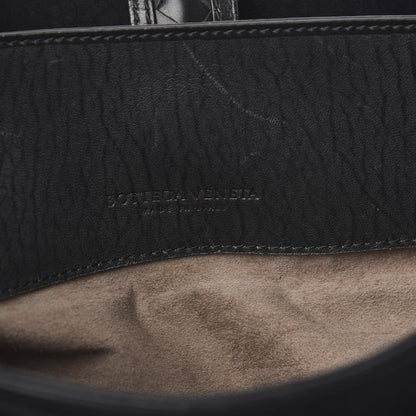 Bottega Veneta Grained Lambskin Medium Roma Tote Black 6 of 10