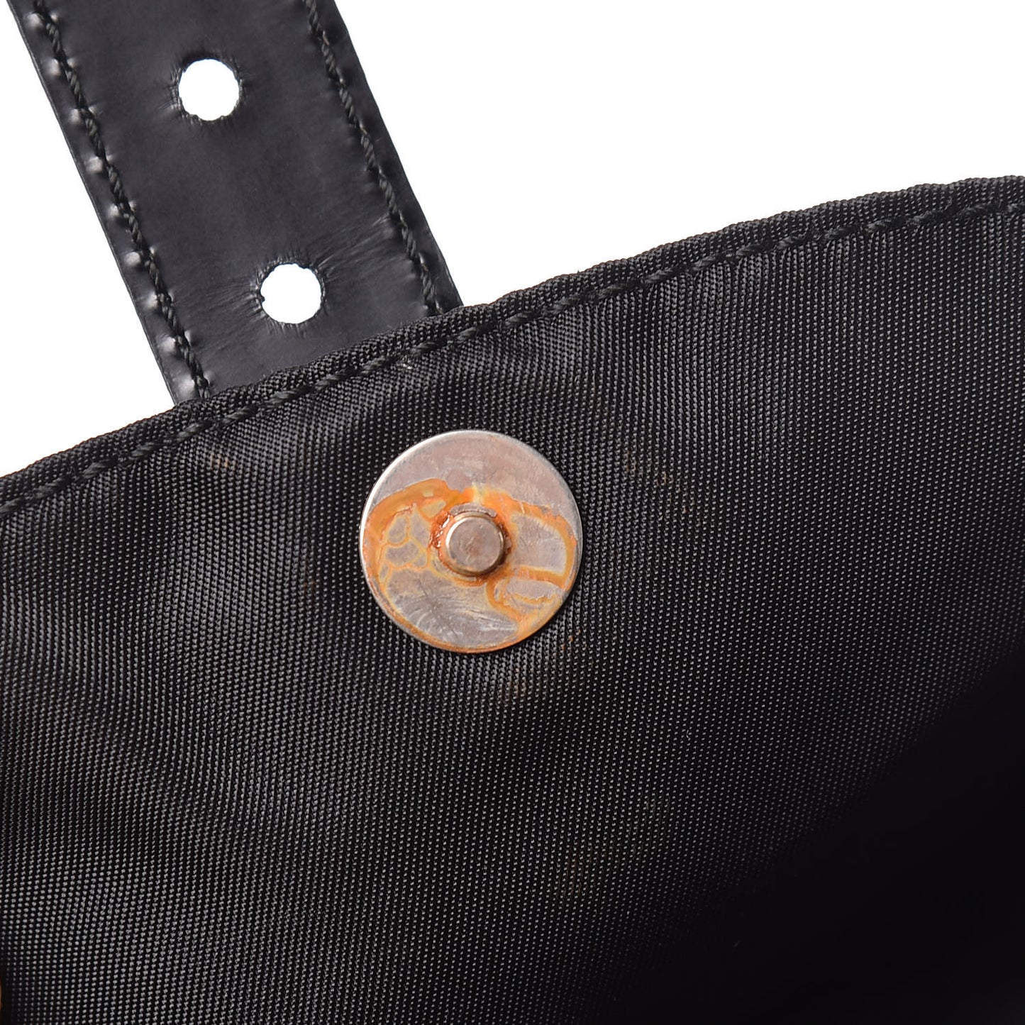 Nylon Vela Medium Backpack Black