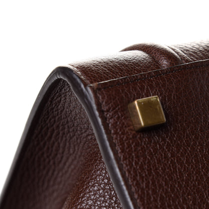 Celine Grained Calfskin Medium Phantom Luggage Brown 8 of 12