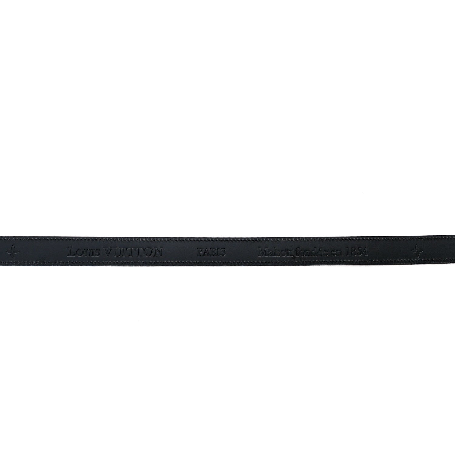 Louis Vuitton Calfskin Spikes Studded Belt Black 85 34 3 of 3