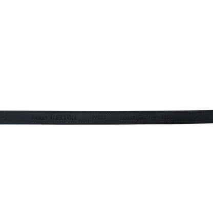 Louis Vuitton Calfskin Spikes Studded Belt Black 85 34 3 of 3