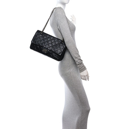 Chanel Aged Calfskin Quilted 2.55 Reissue 227 Flap Black 2 of 10