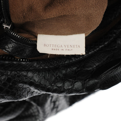 Bottega Veneta Python Belly Veneta Hobo Nero Black 6 of 8