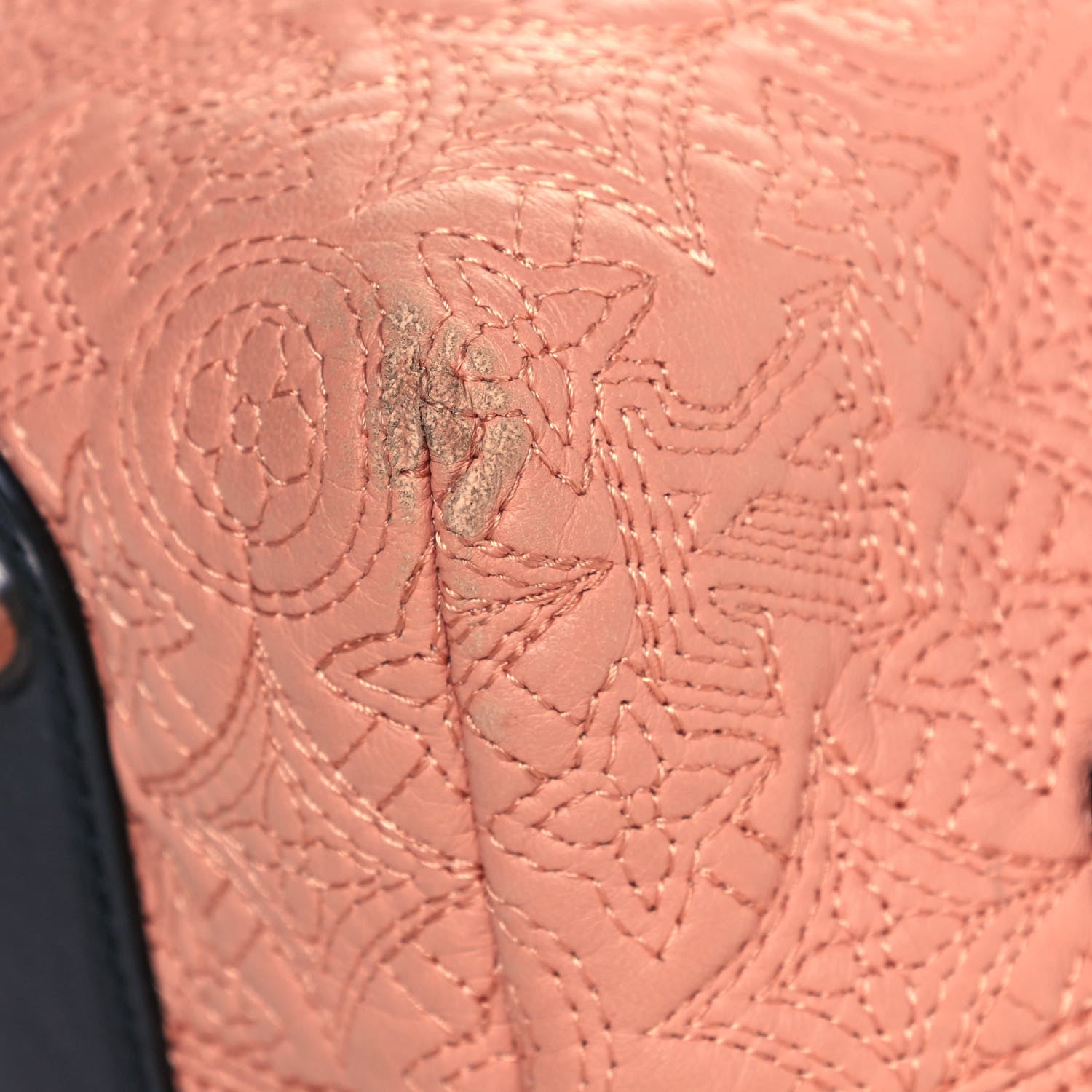 Louis Vuitton Monogram Lambskin Antheia Hobo PM Rose 9 of 13