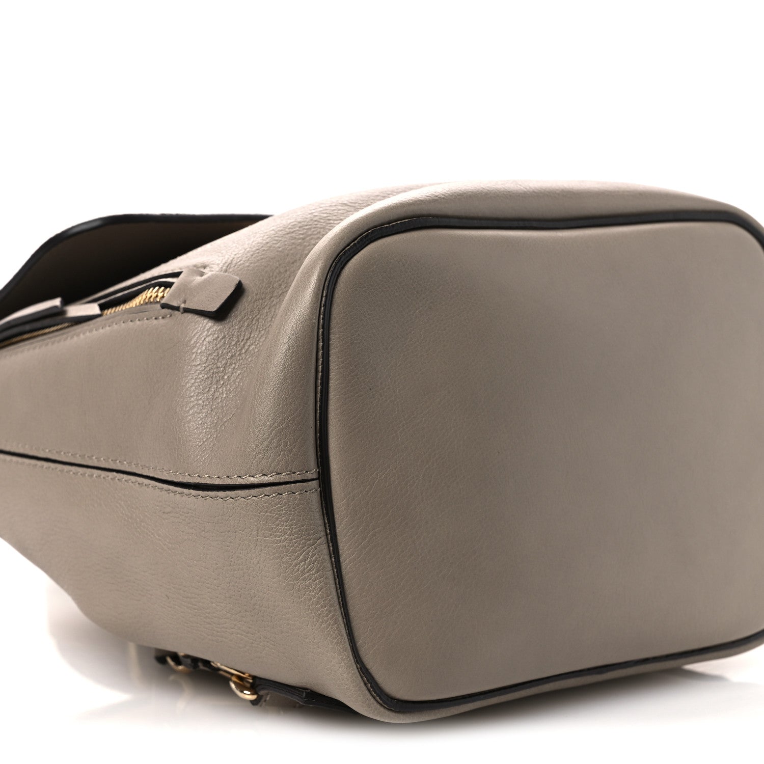 Chloe Suede Calfskin Medium Faye Backpack Motty Grey 8 of 9
