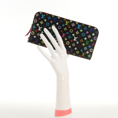 Louis Vuitton Monogram Multicolor Insolite Wallet Noir Grenade 2 of 7