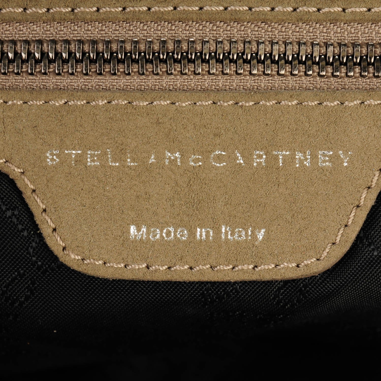 Stella McCartney Eco Suede Fringe Falabella Tote Taupe 6 of 8
