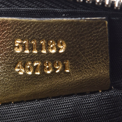 Gucci X SEGA Calfskin GUCCY Stars Mini Dome Shoulder Bag Gold 7 of 11