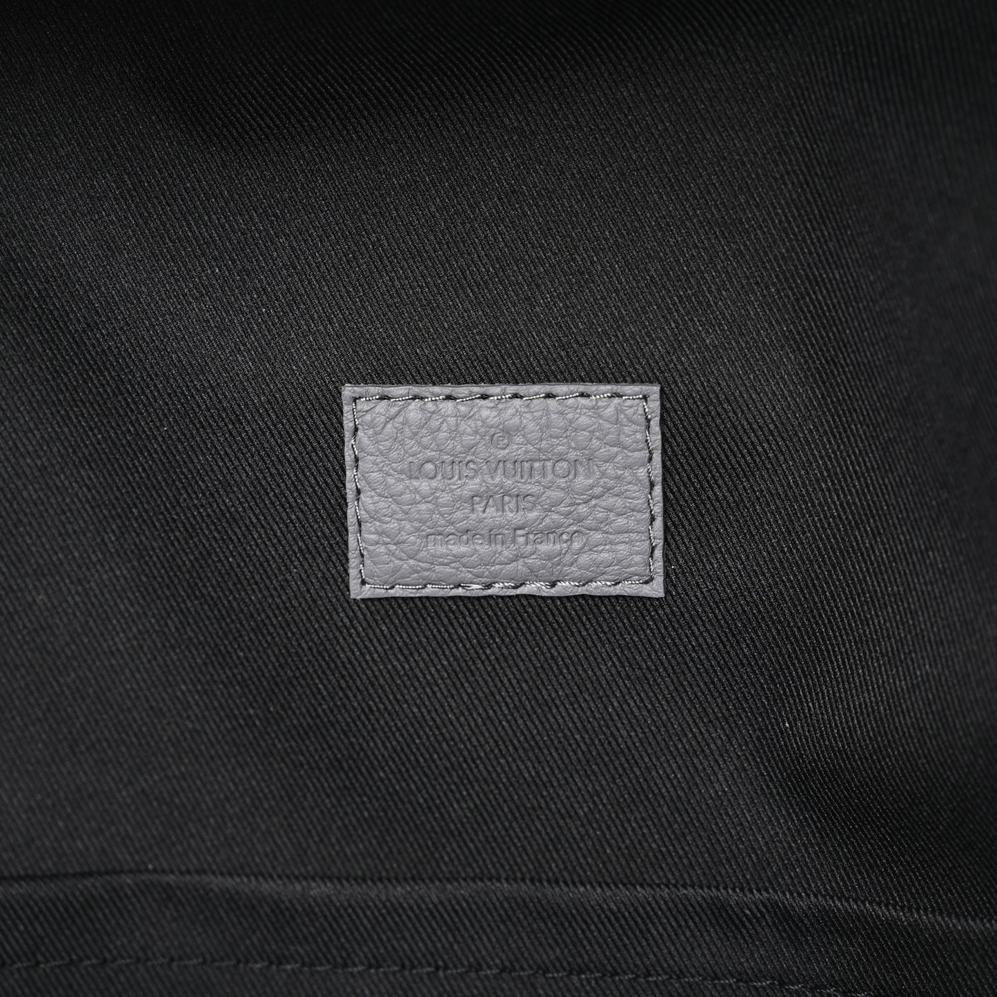 Calfskin Monogram Shadow Discovery Backpack Anthracite Gray
