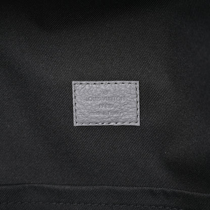 Louis Vuitton Calfskin Monogram Shadow Discovery Backpack Anthracite Gray 6 of 10