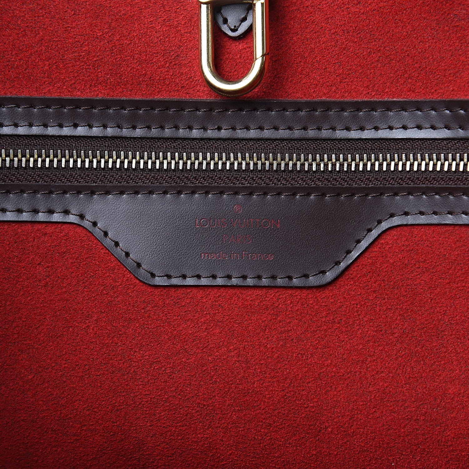 Louis Vuitton Damier Ebene Hampstead MM 6 of 15