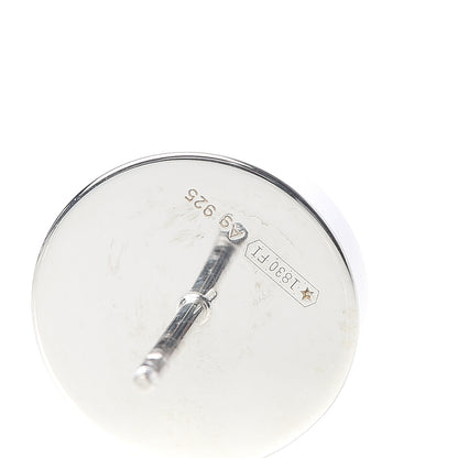 Gucci Sterling Silver Round Stud Earrings 4 of 5