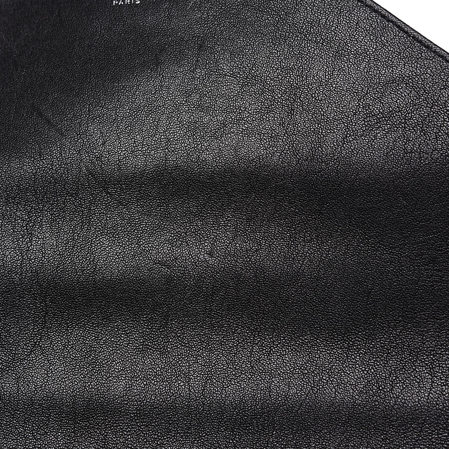 Saint Laurent Sheepskin Matelasse Chevron Monogram Monochrome Large College Satchel Black 13 of 14