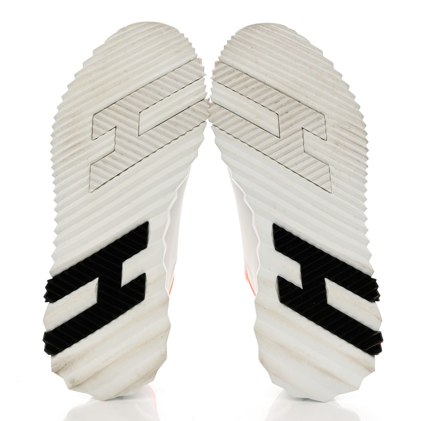 Knit Calfskin Depart Sneakers 36.5 White