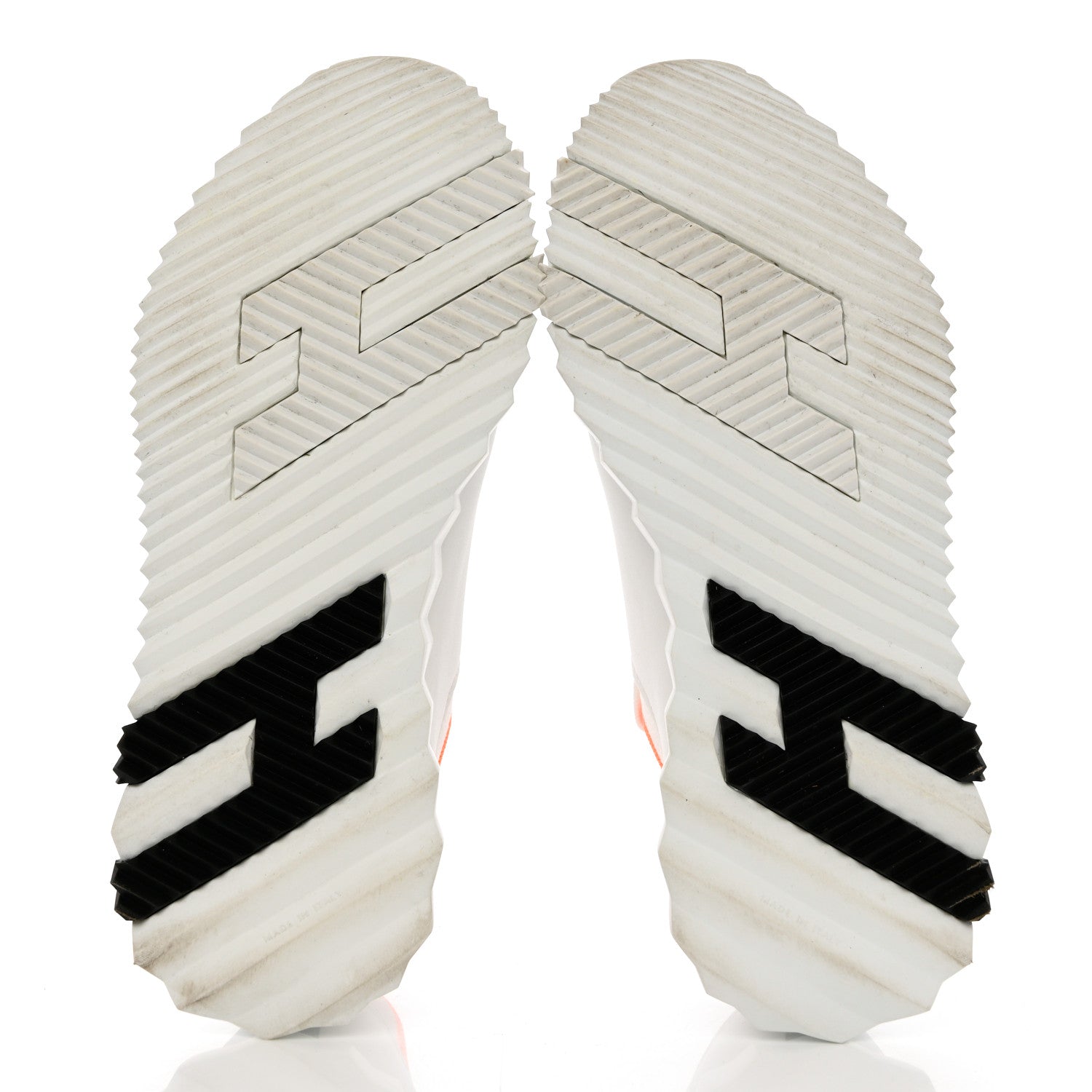 Hermes Knit Calfskin Depart Sneakers 36.5 White 5 of 9