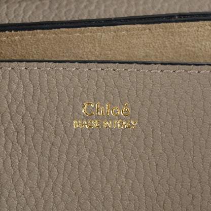 Chloe Grained Lambskin Mini Drew Shoulder Bag Motty Grey 7 of 7