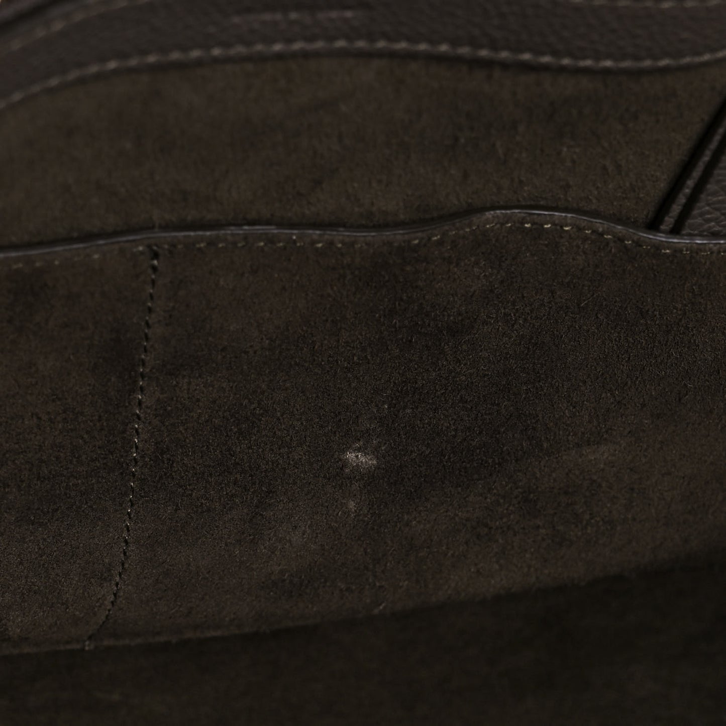 Soft Grained Calfskin Small Belt Cabas Phantom Taupe