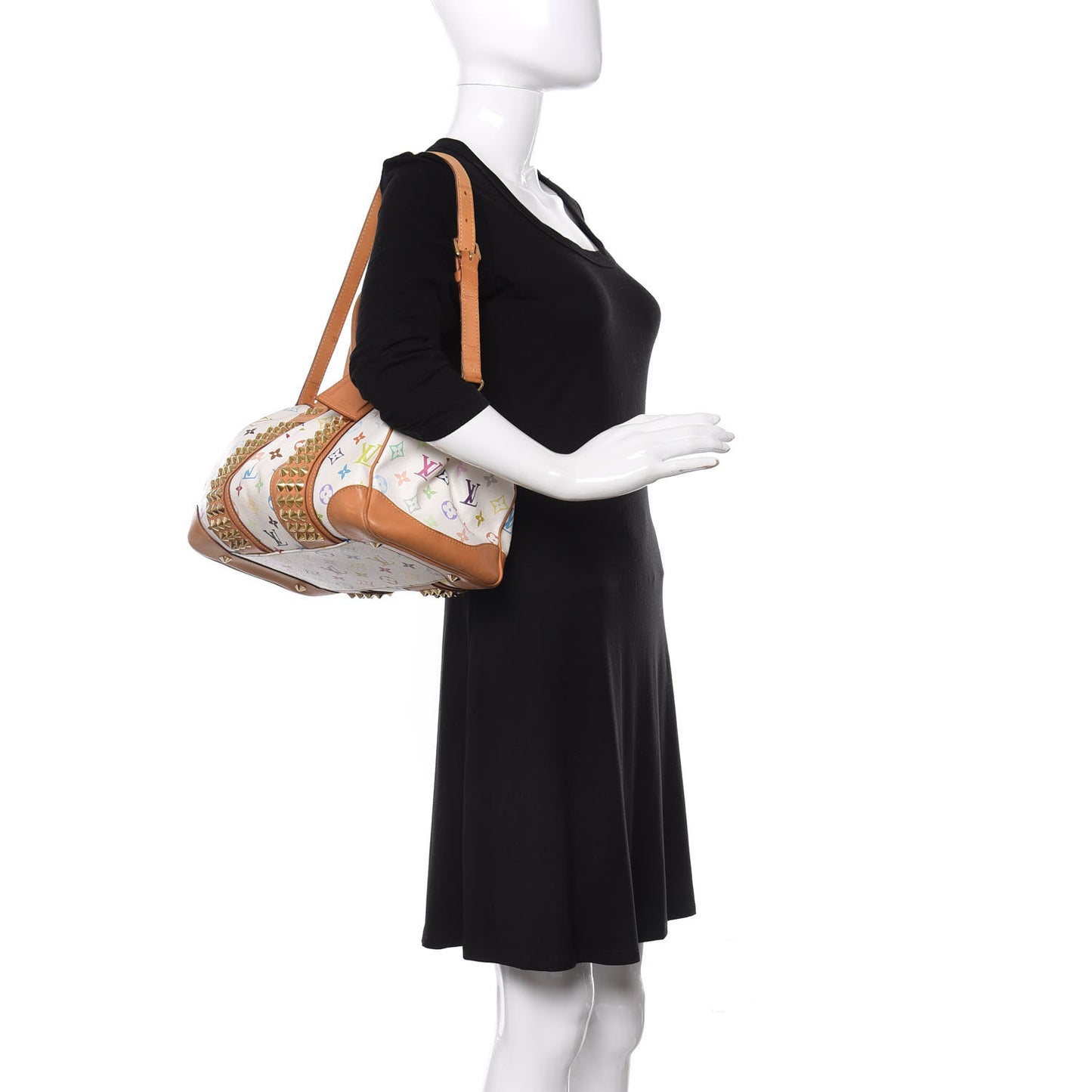 Monogram Multicolor Courtney MM White