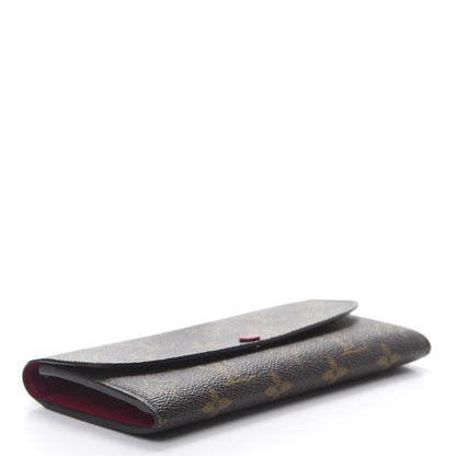 Louis Vuitton Monogram Emilie Wallet Fuchsia 4 of 8