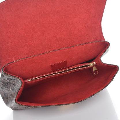 Louis Vuitton Damier Ebene Caissa Clutch Cherry 6 of 8