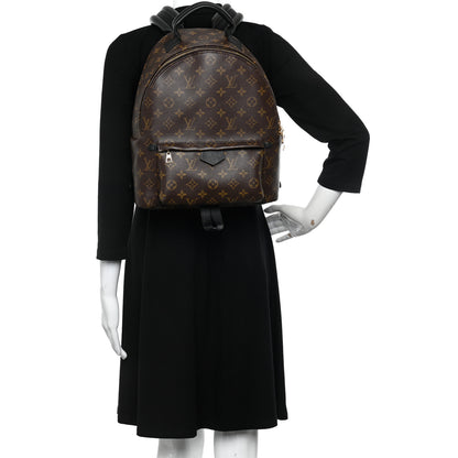 Louis Vuitton Monogram Palm Springs Backpack MM 2 of 9