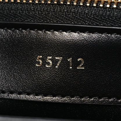 Celine Satinated Calfskin Small 16 Top Handle Bag Black 6 of 13