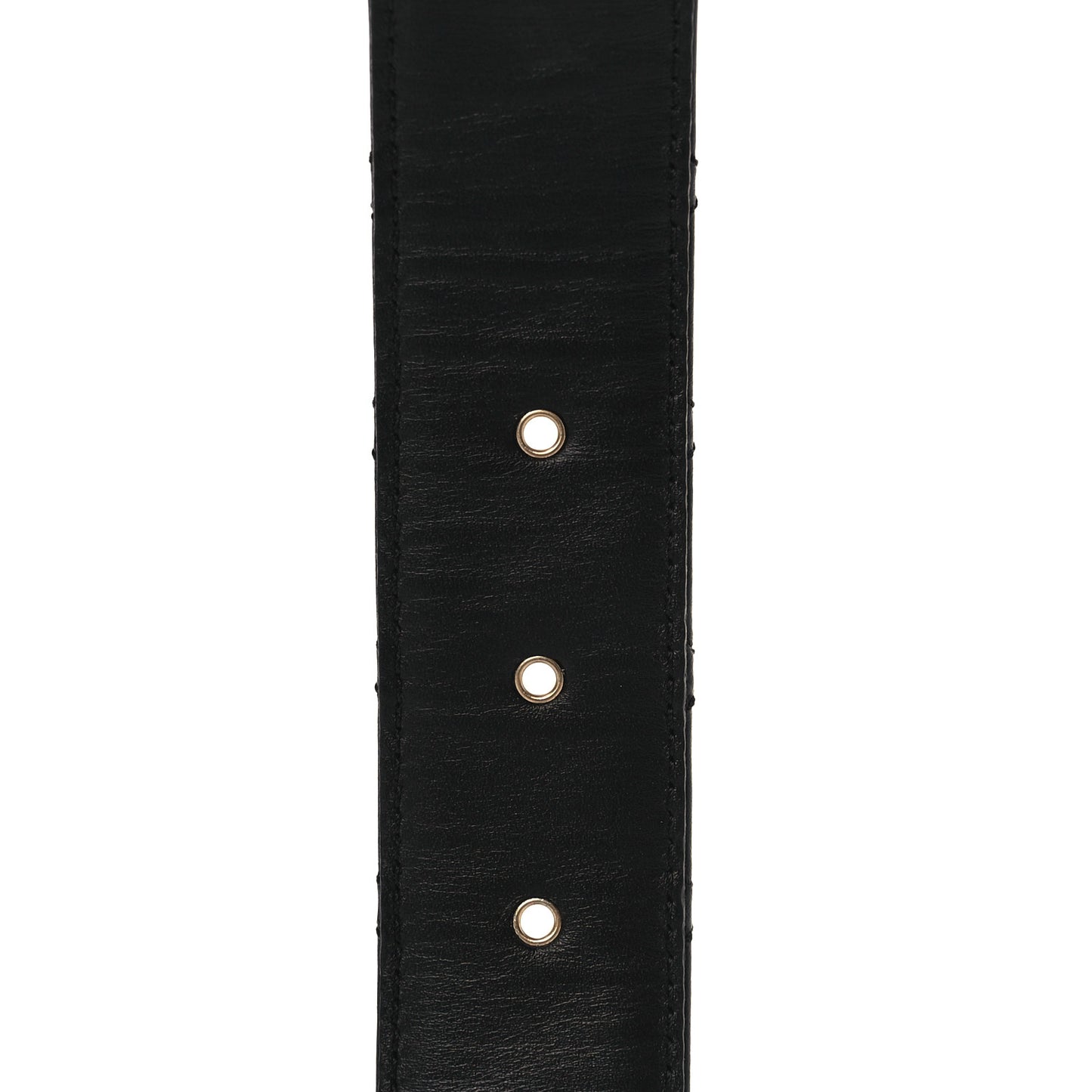 Calfskin Quilted CC Chain Belt 90 36 Black