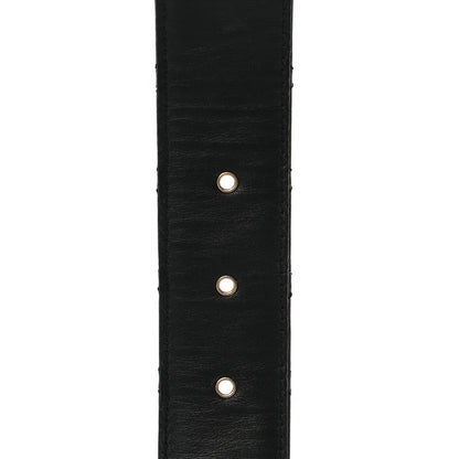 Chanel Calfskin Quilted CC Chain Belt 90 36 Black 5 of 6