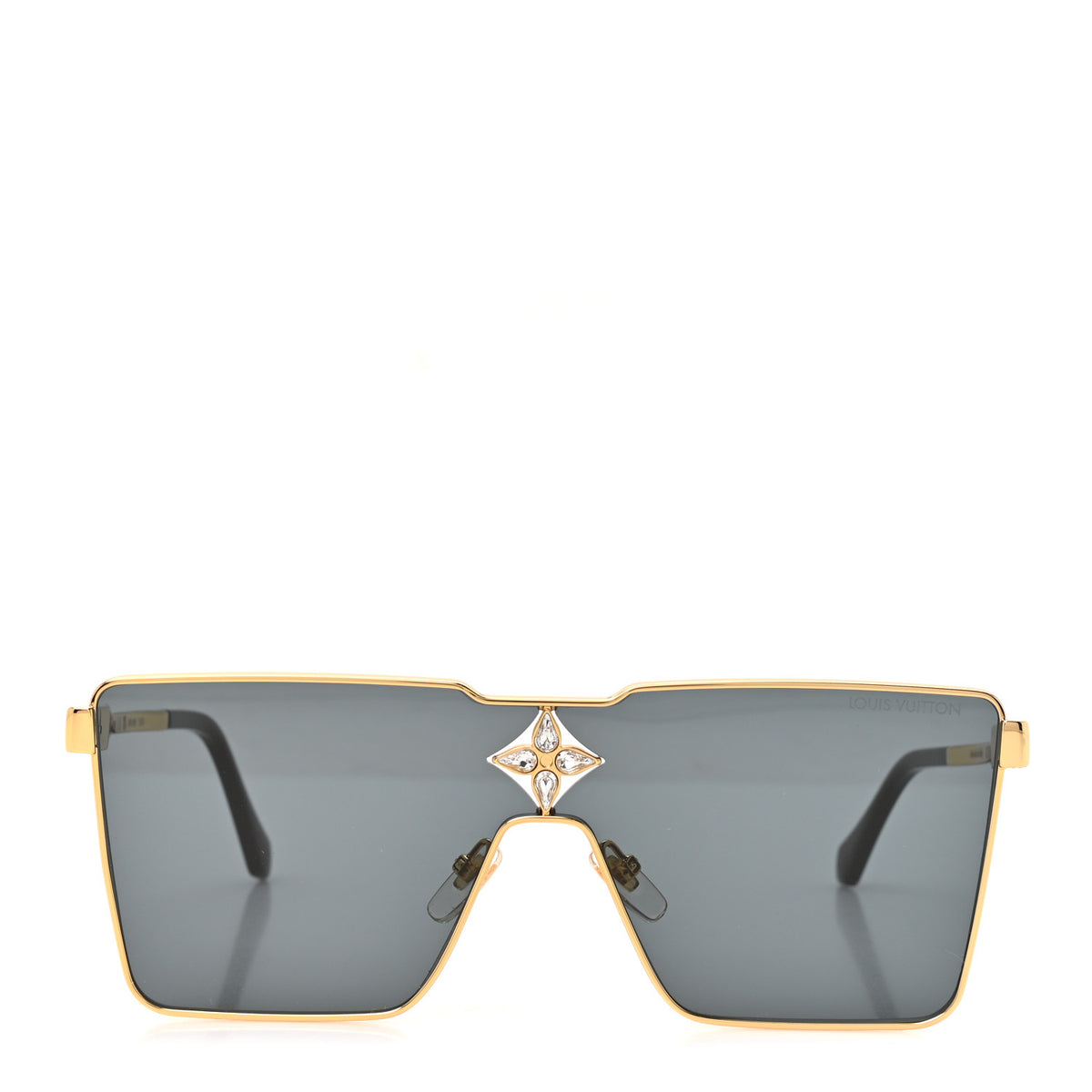Acetate Swarovski Crystal Cyclone Sunglasses Z1700U Gold