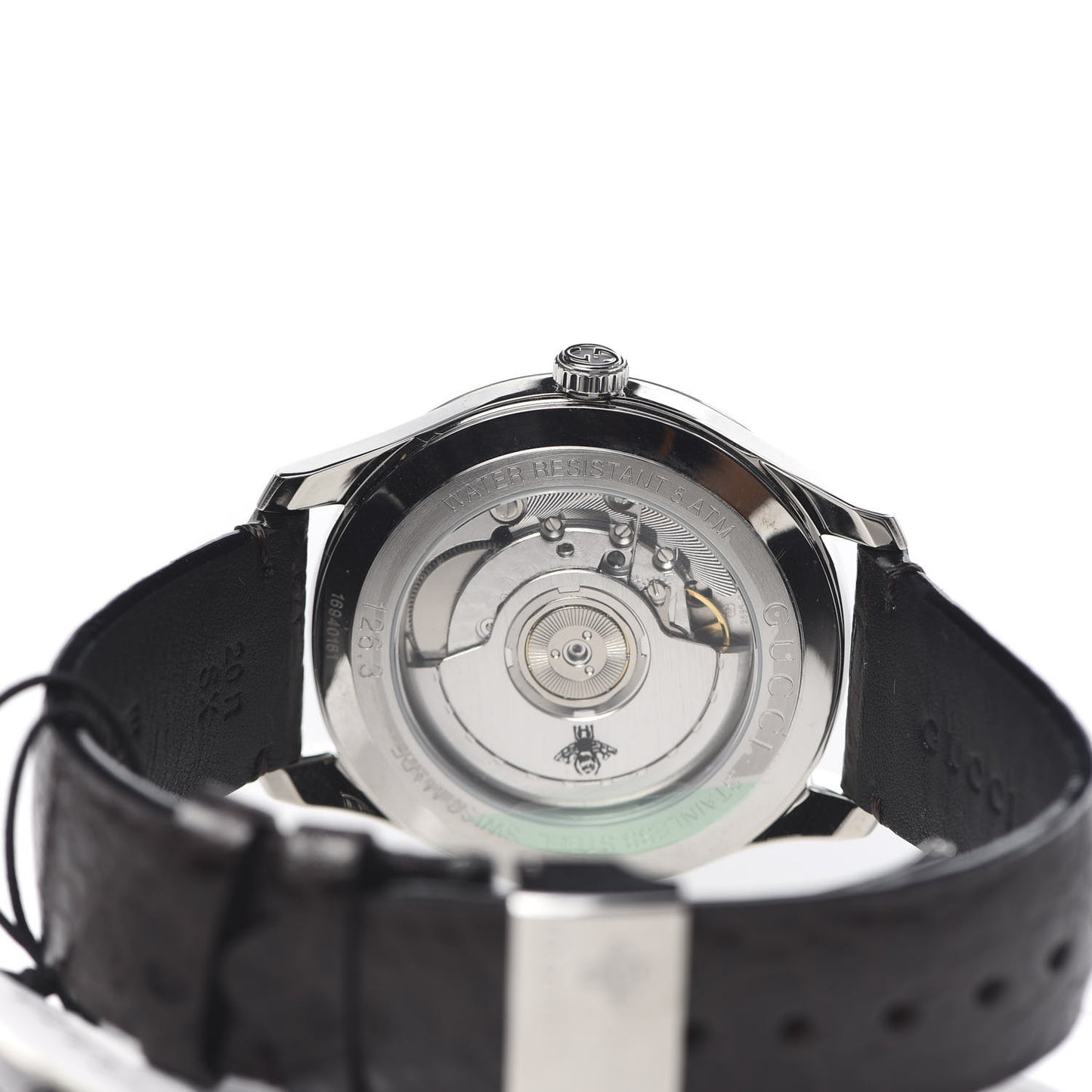 Stainless Steel Alligator 40mm G-Timeless Charm Automatic Watch