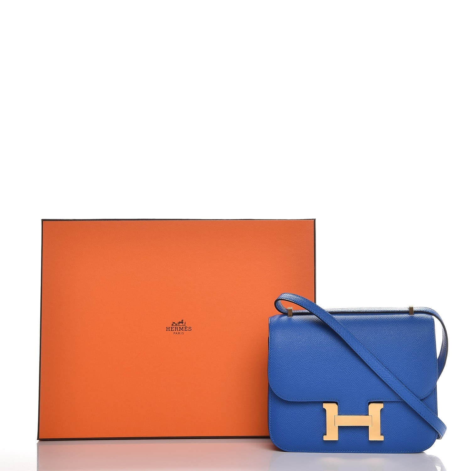 Hermes Epsom Constance 18 Bleu Zellige 10 of 10