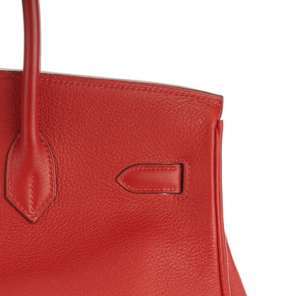 Hermes Togo Birkin 35 Rouge Garance 18 of 25