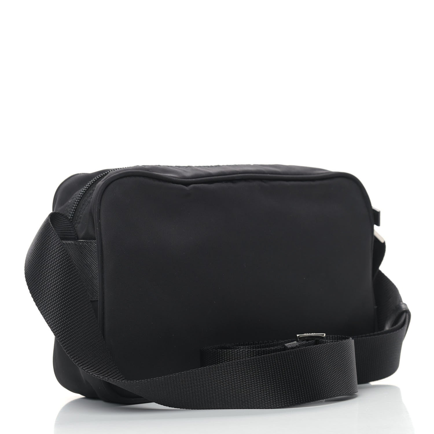 Prada Nylon Tessuto Messenger Bag Black 3 of 11