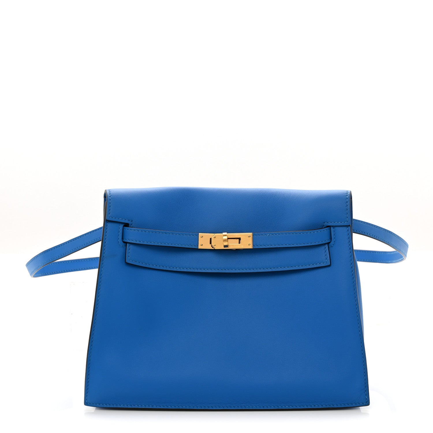 Hermes Swift Kelly Danse Belt Bag Bleu Hydra 1 of 12