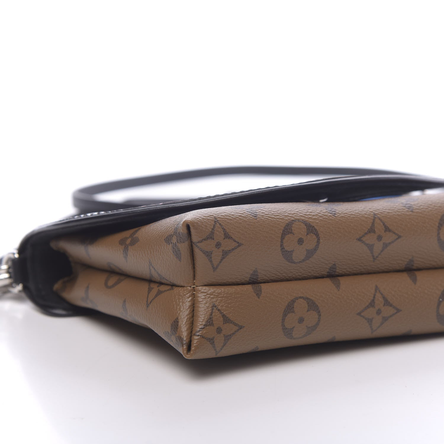 Louis Vuitton Reverse Monogram Kabuki Pochette Black 8 of 9
