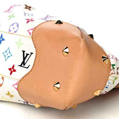 Louis Vuitton Monogram Multicolor Judy MM White 9 of 11