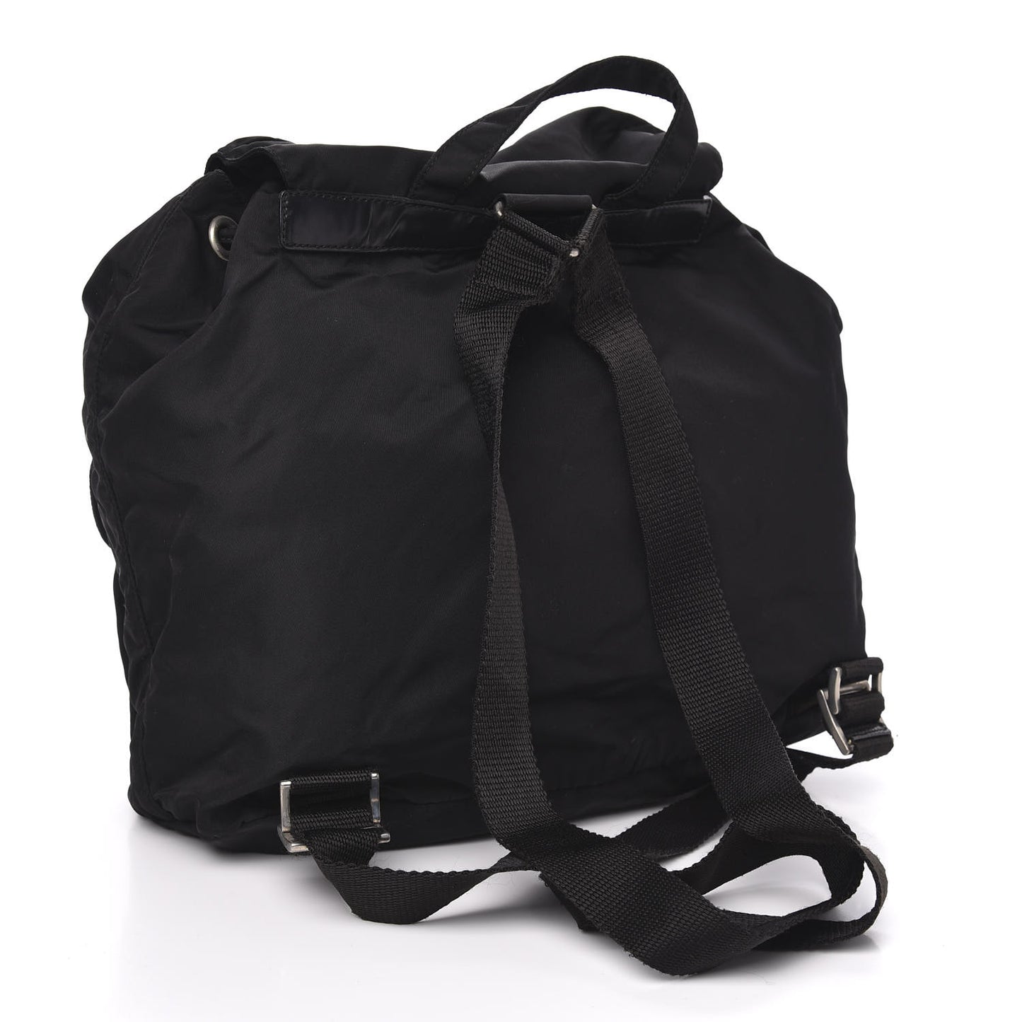 Tessuto Nylon Vela Large Backpack Black