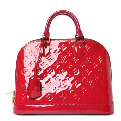 Louis Vuitton Vernis Alma PM Pomme D'Amour 1 of 9