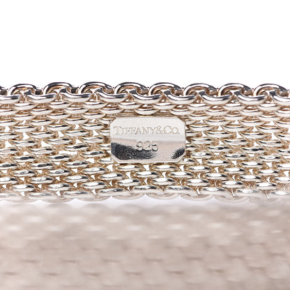 Tiffany Sterling Silver Somerset Mesh Bracelet 4 of 5