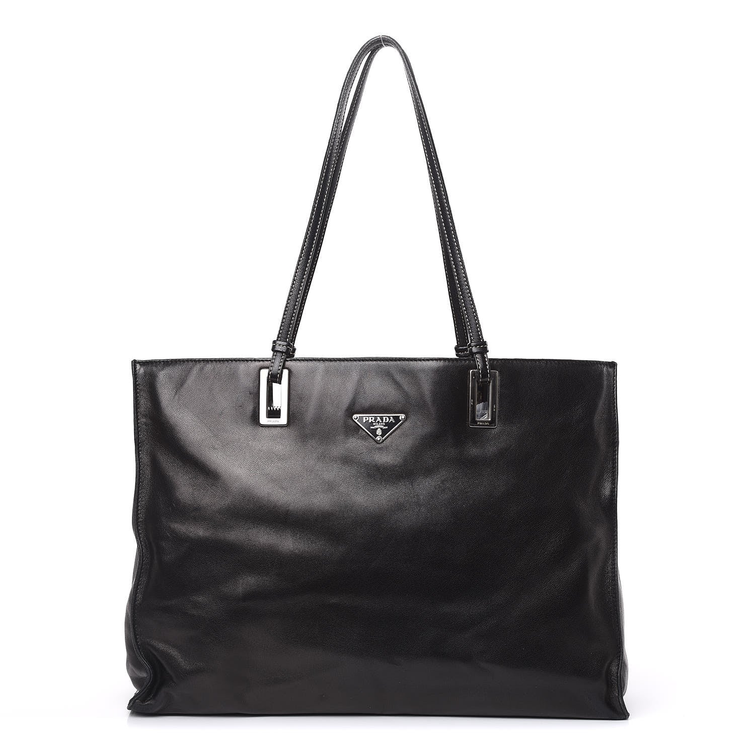 Prada Nappa Shoulder Bag Black 1 of 15