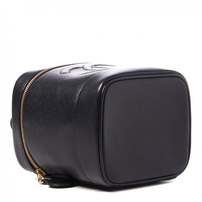 Chanel Caviar Vanity Cosmetic Case Black 3 of 10