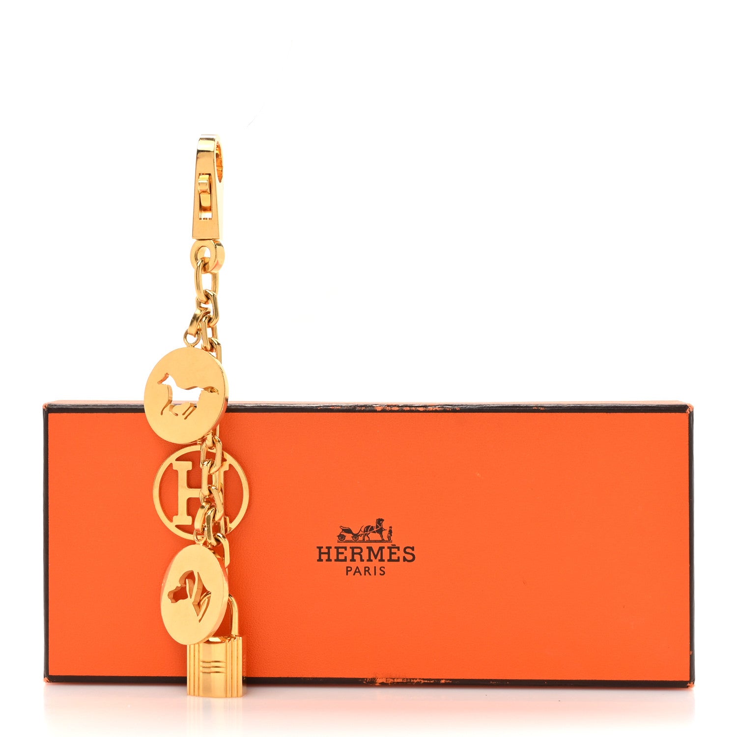 Hermes Breloque Bag Charm Gold 3 of 3