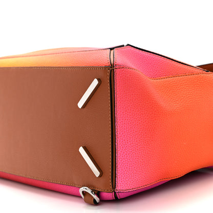 Loewe Calfskin Medium Puzzle Bag Orange Sunset 9 of 9